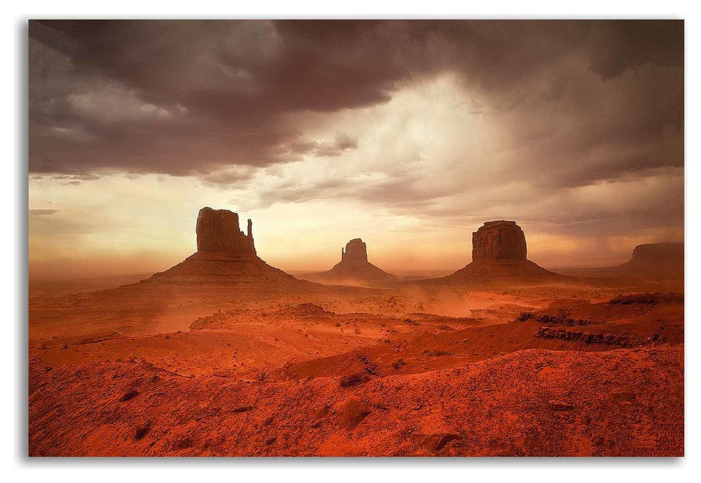 Monsoon Sandstorm by John Gavrilis, Print on Canvas, Ready to Hang