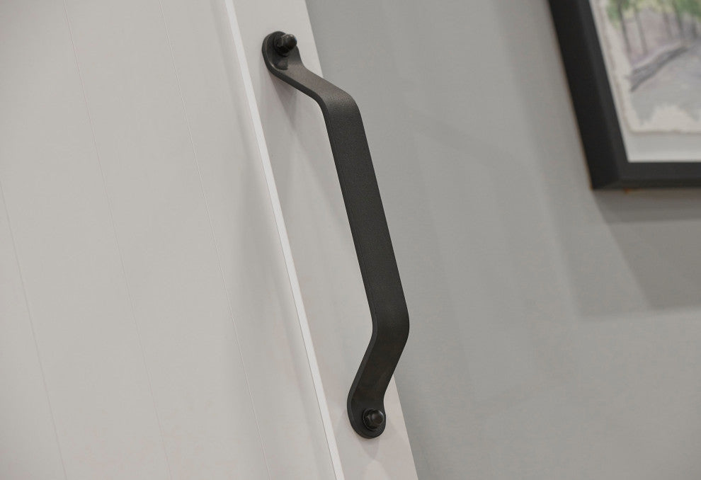 Millbrooke H Style PVC White Barn Door, 42" X 84"