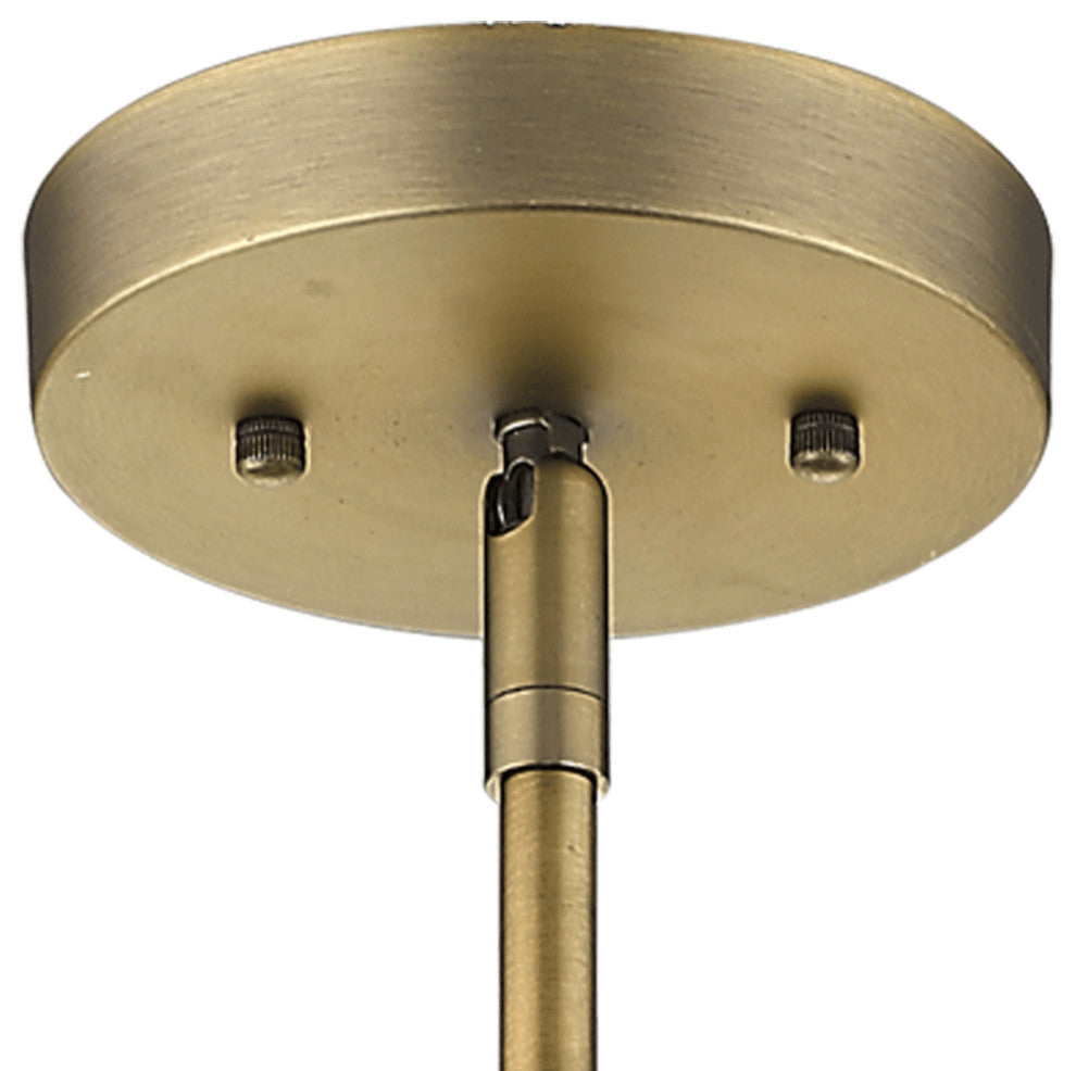 Monet 1-Light Brass Pendant