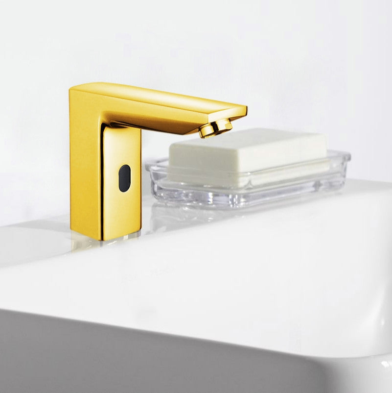 Fontana Clanton Yellow Gold Plated Automatic Sensor Touchless Faucet