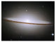 "M104 - The Sombrero Galaxy -  Visible Light" Paper Print by NASA, 34"x26"