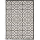 KAS Lucia 2773 Ivory/Gray Scope Area Rug, 7'7"x10'10"