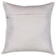 Safari Cowhide Silver/Ivory Decorative Pillow