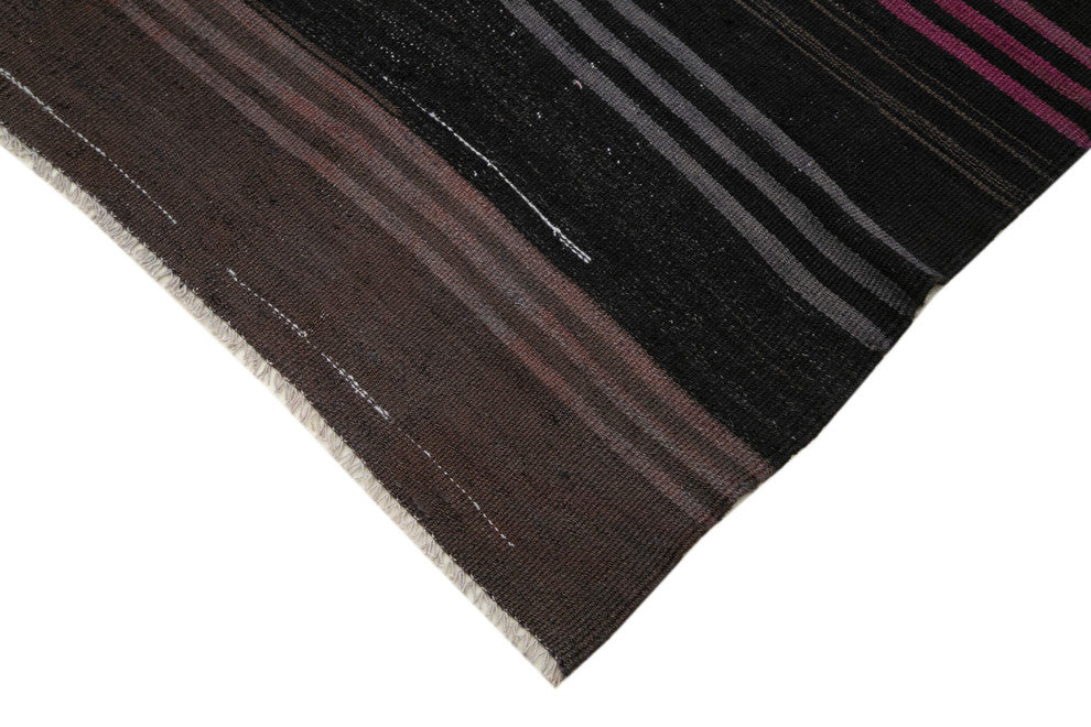 Rug N Carpet - Handmade Oriental 6' 7'' x 10' 7'' Rustic Wool Kilim Rug