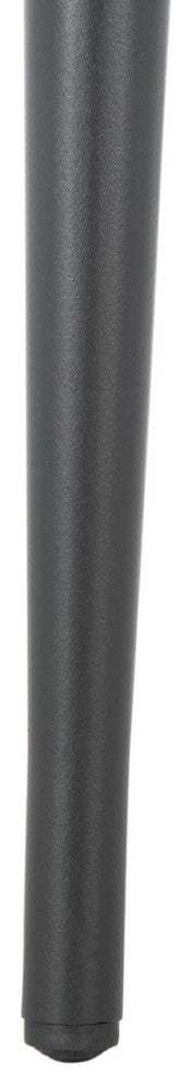 Safavieh Bohden Round Bar Stool, Navy/Black, Navy/Black