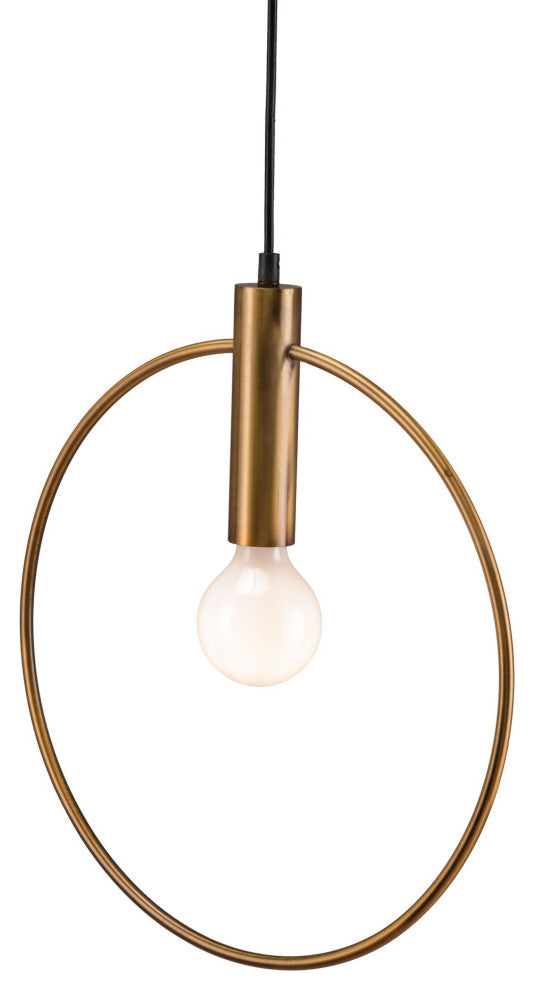 Pendant Ceiling Light Fixture, Steel Metal, Brass, Gold, Kitchen LoungeLobby