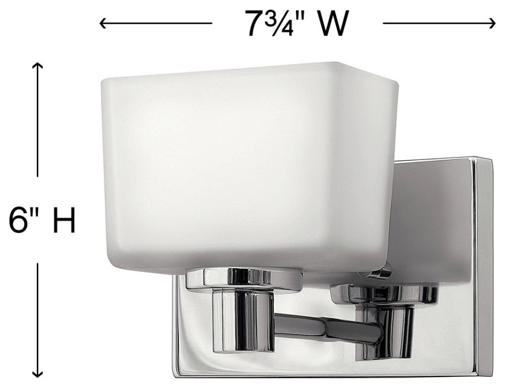 Hinkley Taylor Single Light Vanity, Chrome