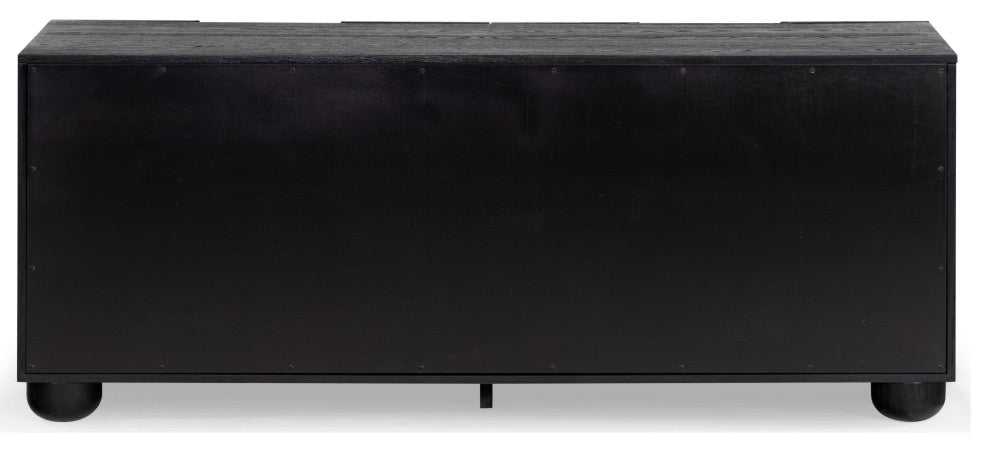 Safavieh Couture Beethoven 6 Drawer Dresser, Black