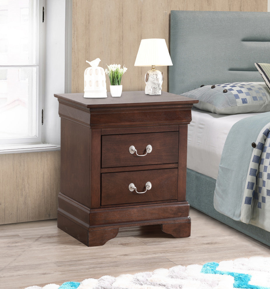 Louisphillipe Nightstand, Gray