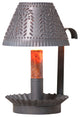 Farmhouse Shaded Candlestick in Blackened Tin