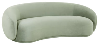 Kendall Moss Green Velvet Sofa, Moss Green