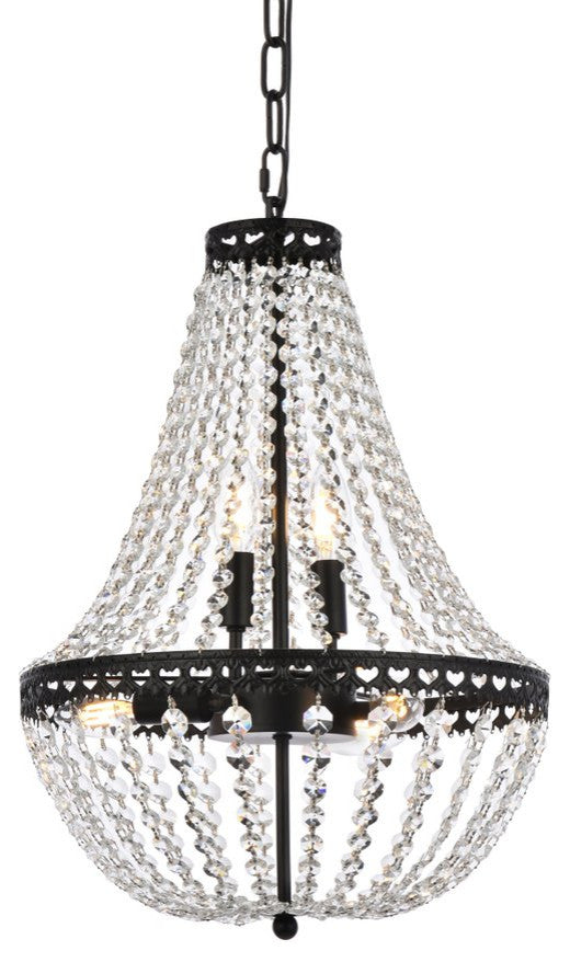 Victor 14" Pendant, Black