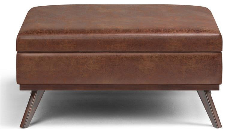Owen XL Square Coffee Table Storage Ottoman