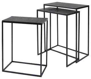 Uttermost Coreene Iron Nesting Tables 3-Piece Set 25040