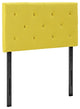 Terisa Twin Upholstered Fabric Headboard