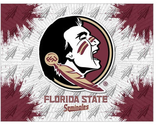 Florida State (Head) Logo Canvas