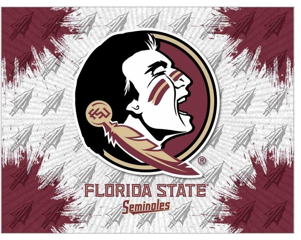 Florida State (Head) Logo Canvas