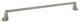 400 Series Wall Mounted Towel Bar, Satin Nickel