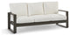 Tanglewood Deep Seating Patio Sofa  with Cushion, Cast Slate