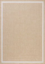 Loloi Easton Wheat / Ivory 18" x 18" Sample Rug