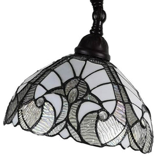 Tiffany Style Old Fashioned Reading Floor Lamp, 62" Tall
