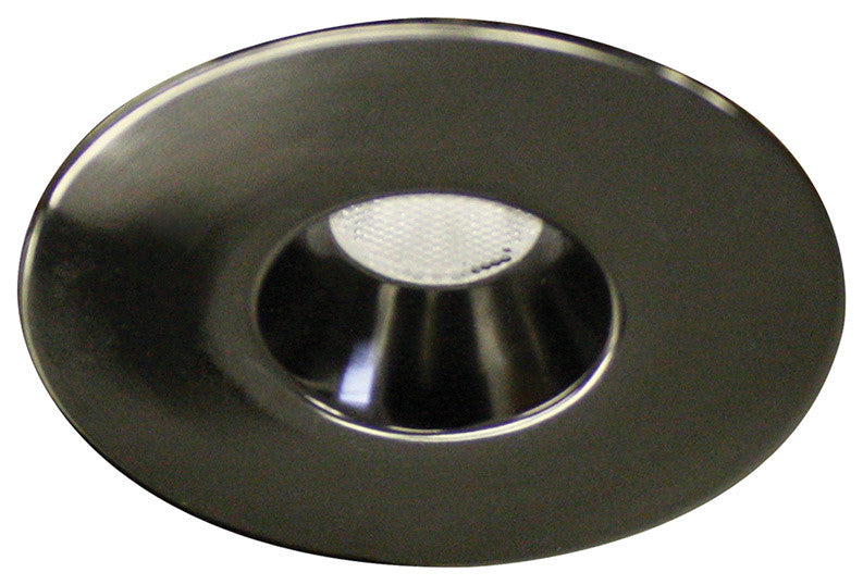 LEDme Miniature Round Recessed Task-Light 4000K Cool White, Gunmetal
