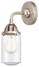 Innovations Lighting Dover 1 Light 4.5" Sconce, Satin Nickel