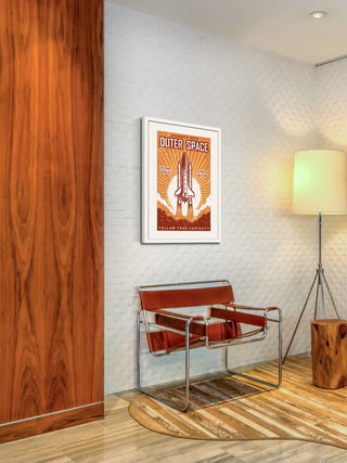 "Outer Space" Framed Art Print