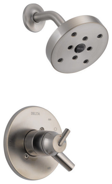 Delta Trinsic Monitor 17 Series H2Okinetic Shower Trim, Stainless, T17259-SS