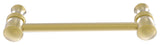 Carolina 5" Cabinet Pull, Satin Brass