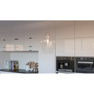 Quoizel TWE1510BN One Light Mini Pendant Towne Brushed Nickel