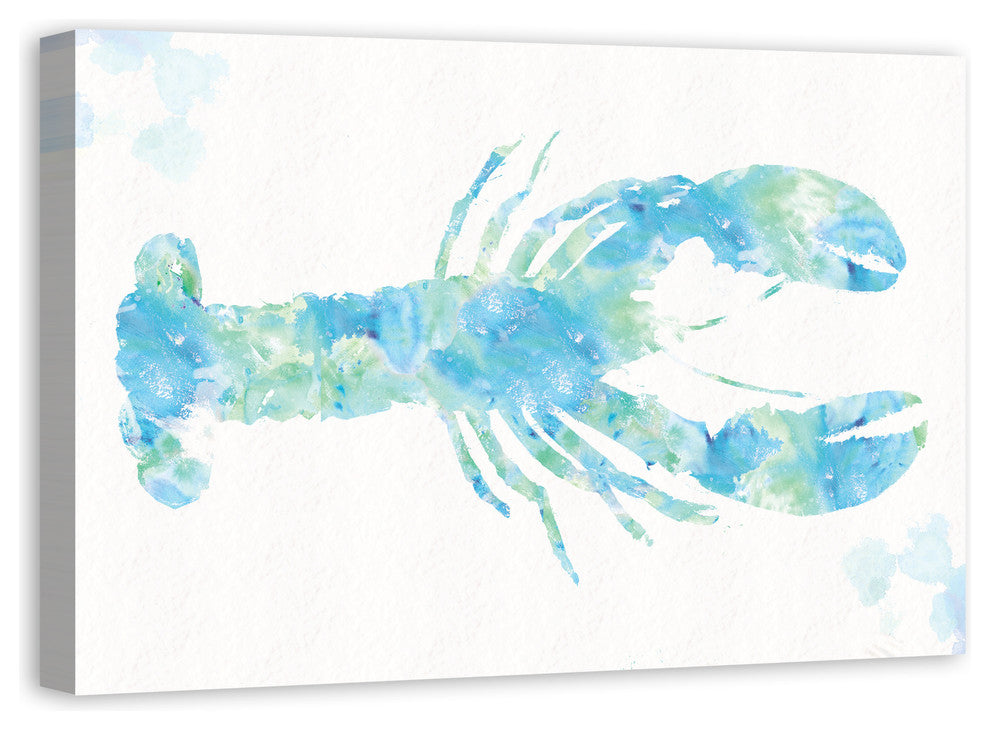 "Coastal Lobster" Canvas Wall Art, 36x24