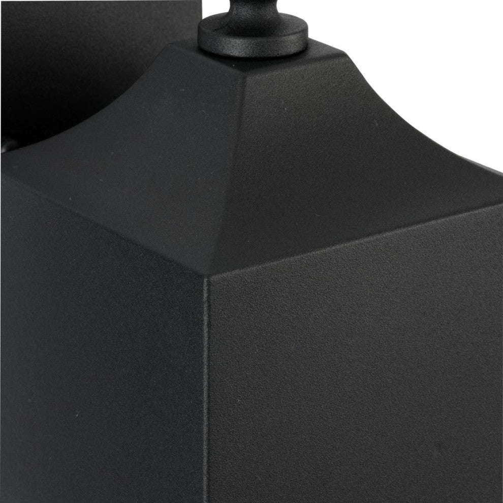 Birkdale Collection 18-3/8, 1-Light Black Dark Sky Outdoor Wall Lantern