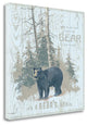 "Bears World Tan" By Anita Phillips, Giclee Print on Gallery Wrap Canvas