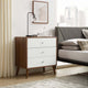 Transmit 3-Drawer Chest, Walnut White