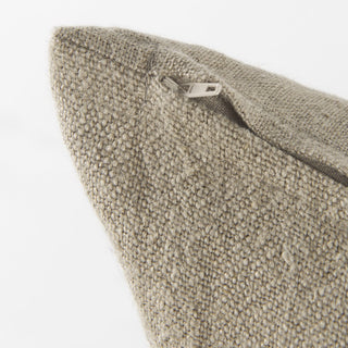 Black and Gray Two Tone Lumbar Pillow Cover