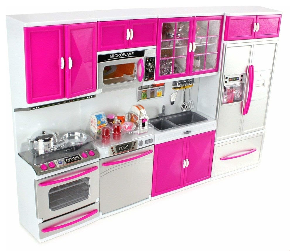 My Modern Kitchen 32 Full Deluxe Kit Battery Operated Kitchen Playset
