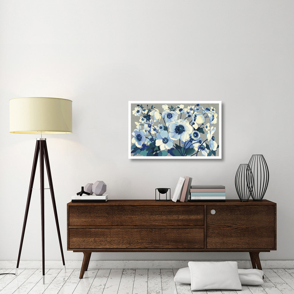"Anemones Japonaises I" Digital Paper Print by Shirley Novak, 38"x24"