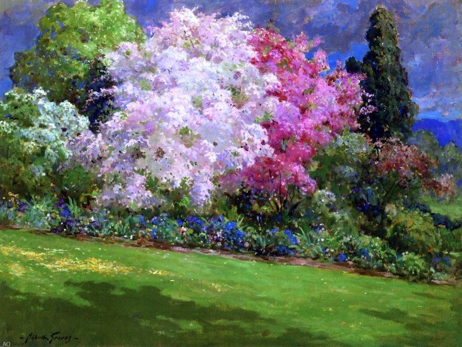 Abbott Fuller Graves Spring Garden Kennebunkport Wall Decal Print