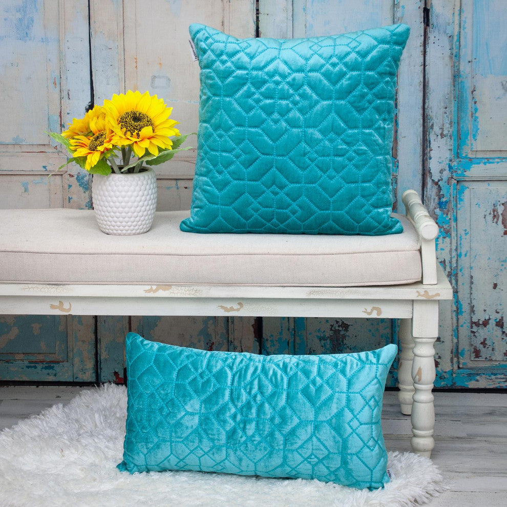 Parkland Collection Sora Aqua Throw Pillow