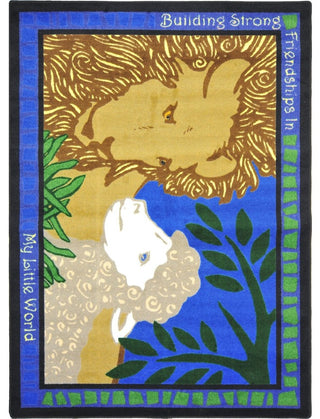 Kid Essentials Rug, My Little World, 5'4"x7'8"