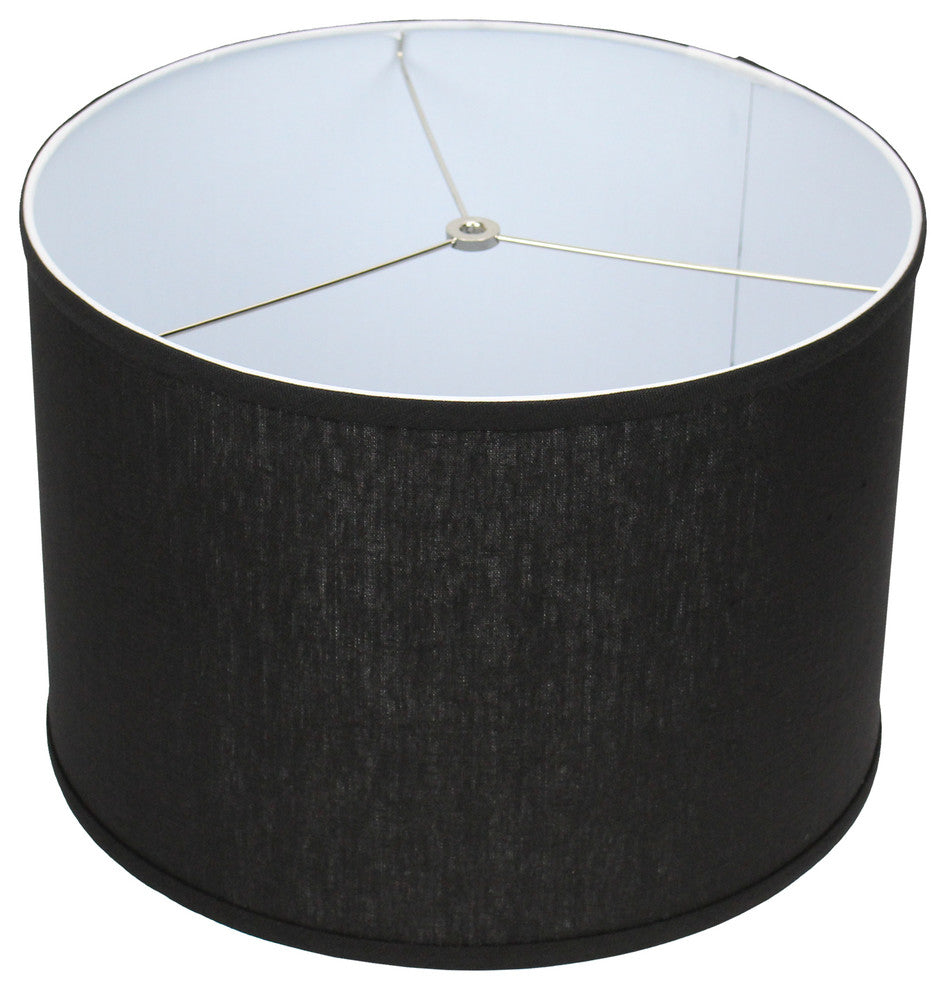 Fenchel Shades, 16"x16"x11" Spider Attachment Drum Lamp Shade, Deisgner