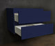 Salt 20Dx30" Floating Bathroom Vanity, Navy, Cabinet Only