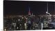 "Empire by night" Wrapped Canvas Art Print, 30"x16"x1.5"