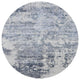 Ahgly Company Indoor Round Mid-Century Modern Area Rugs, 8' Round
