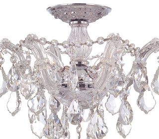 Crystorama Lighting Group 4430-CL-MWP Maria Theresa 3 Light 14"W - Polished