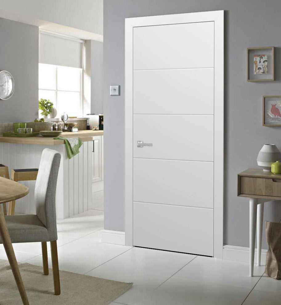 Interior French 28 x 96, Planum 0770 Painted White