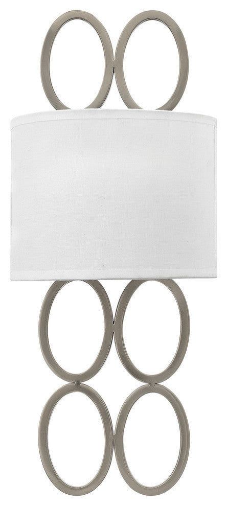 Hinkley Jules Sconce 2-Light Sconce, Brushed Nickel*