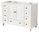 Avanity Thompson 48" Vanity Only, French White Finish