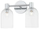 Paisley 2-Light Bath Sconce Polished Chrome